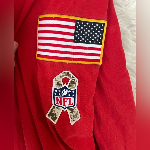 Tampa Bay Buccaneers Nike On Field Apparel “Salute To Service” Long Sleeve Tee - Picture 4 of 9